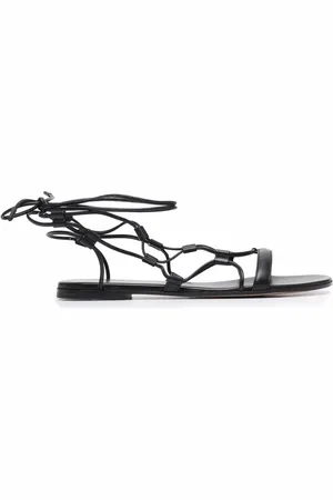 Gianvito Rossi Leren sandalen