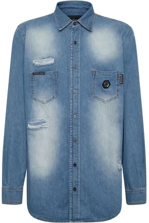 Philipp Plein Denim overhemd