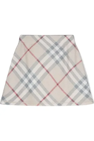 Burberry Geruite rok