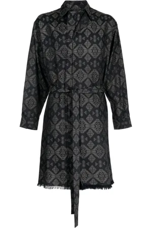YOHJI YAMAMOTO Jas met grafische print
