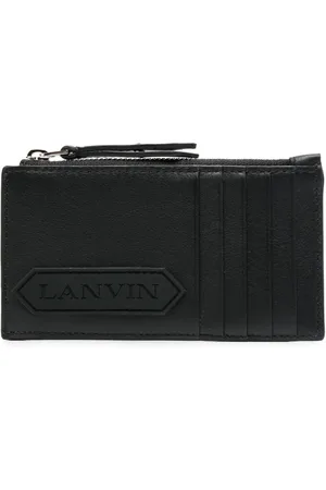 Lanvin VLogo Signature leren pasjeshouder