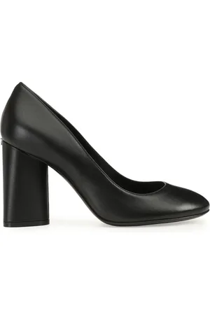 Sergio Rossi Pilier leren pumps