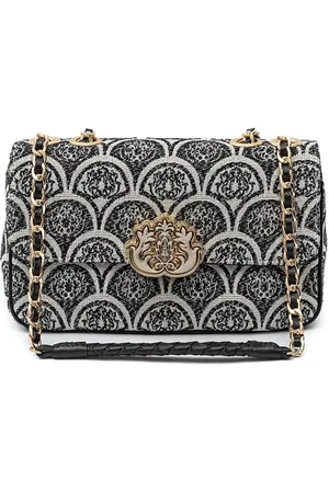 Isla Ibiza Sirena schoudertas met jacquard