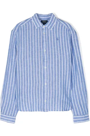 Ralph Lauren Gestreept linnen shirt