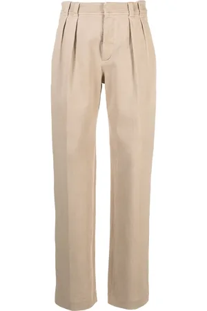 Brunello Cucinelli Tinto geplooide boyfriend jeans