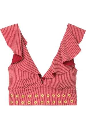 Duskii Spritz bikini top met ruches