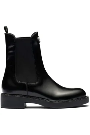 Prada Leren enkellaarzen