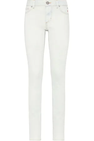 Philipp Plein Denim legging met logo