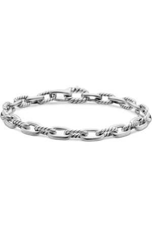 David Yurman Sterling zilveren DY Madison schakelarmband (5.5mm)