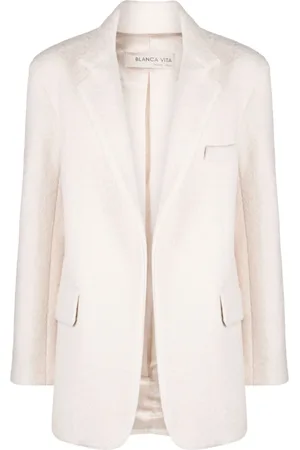BLANCA Blazer met textuur