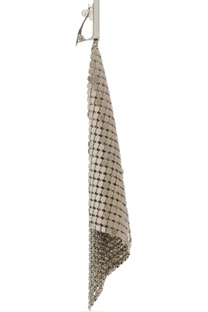 Paco rabanne Flow Pixel mesh oorbellen