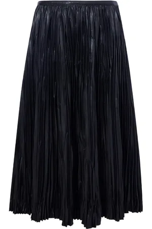 Proenza Schouler Rosalyn rok van imitatieleer