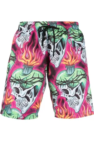 Philipp Plein Zwembroek met print