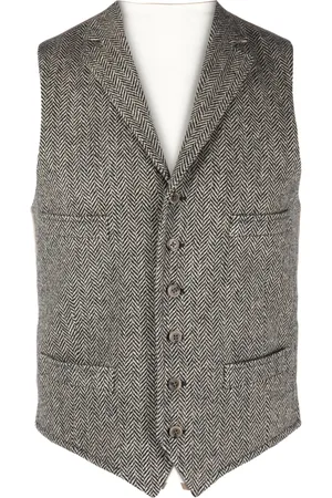 Ralph Lauren Gilet met visgraat patroon