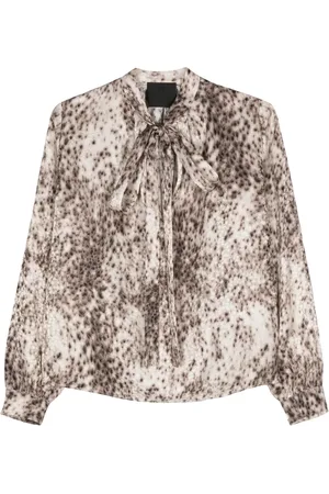 Givenchy Blouse met luipaardprint