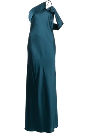 Michelle Mason Asymmetrische avondjurk