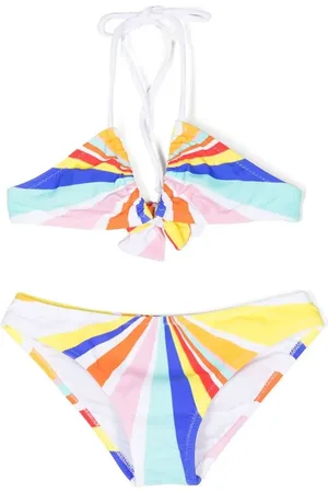 Nessi Byrd Bikini met halternek