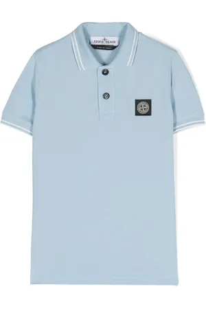 Stone Island Katoenen poloshirt met Compass