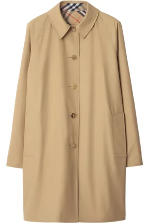 Burberry Geruite omkeerbare trenchcoat