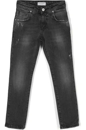 Paolo Pecora Jeans met logopatch
