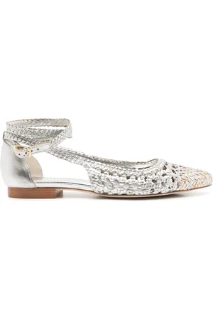 Sarah Chofakian Bistrot leather ballerina shoes