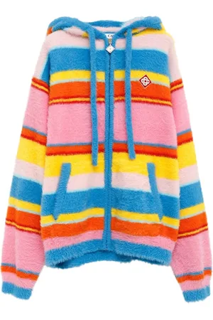 Casablanca Gestreepte hoodie