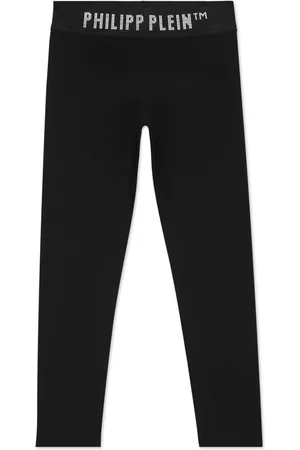 Philipp Plein Legging met logo van studs