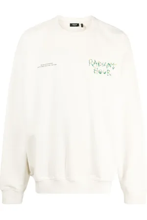FIVE CM Sweater met geborduurde tekst