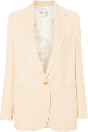FORTE FORTE Blazer met enkele rij knopen