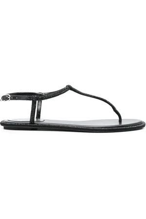 RENE CAOVILLA Leren sandalen