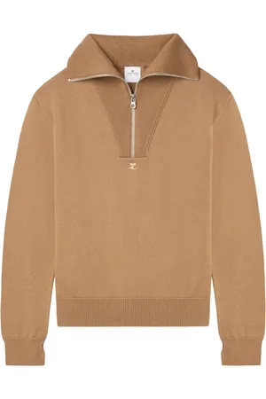 Courrèges Wollen trui met geborduurd logo