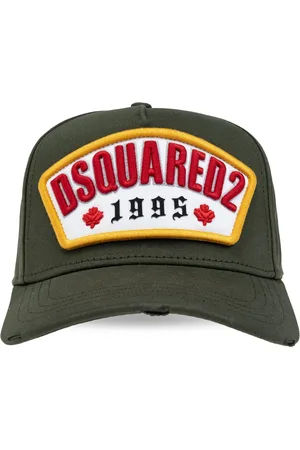 Dsquared2 Katoenen honkbalpet met logopatch