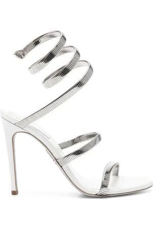 RENE CAOVILLA Juniper 105 metallic sandalen