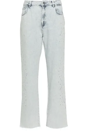Twin-Set Actitude mid waist straight jeans