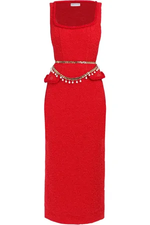 Rowen Rose Tweed maxi