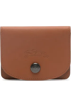 Longchamp Le Pliage leren pasjeshouder