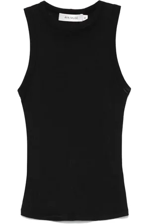 AYA MUSE Geribbelde tanktop