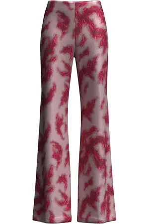 MACCAPANI Easy broek met print
