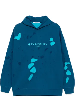 Givenchy Gerafelde hoodie met logoprint