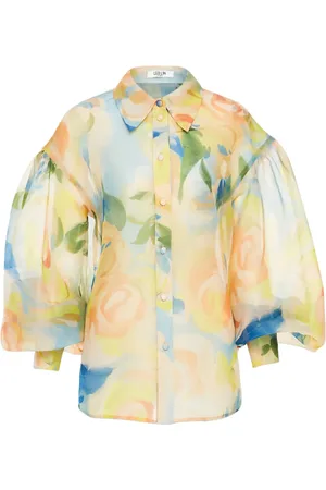 LEO LIN Celeste blouse met bloemen