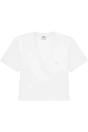 Courrèges Katoenen T