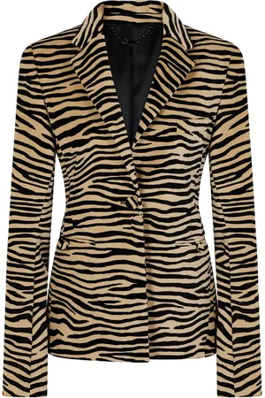 Paco rabanne Blazer met tijgerprint