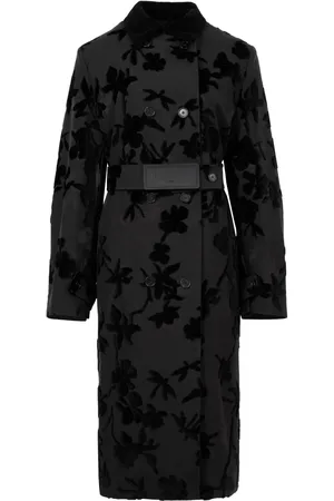 PORTS 1961 Trenchcoat met bloemenprint