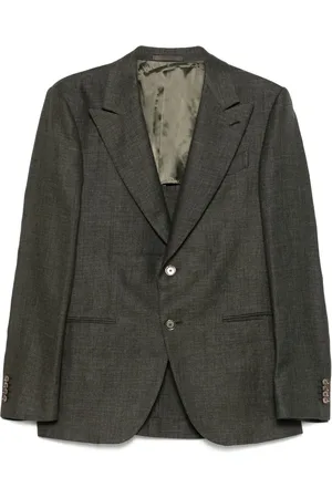 CARUSO Blazer met enkele rij knopen