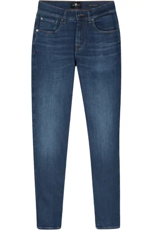 7 for all Mankind Slimmy jeans met toelopende pijpen