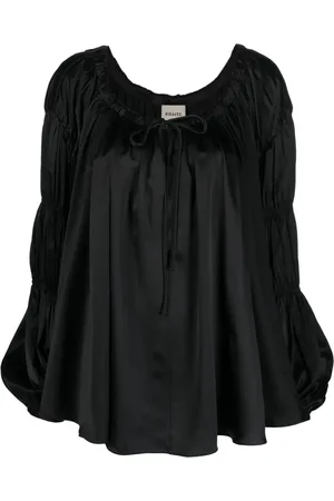 Khaite Zijden blouse