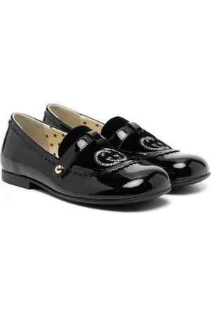 Gucci GG leren loafers