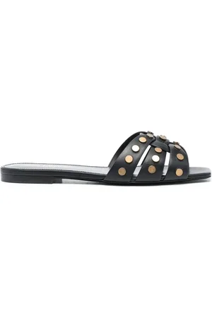 Saint Laurent Sandalen met vierkante neus
