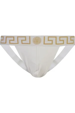 VERSACE Jockstrap met Greca afwerking