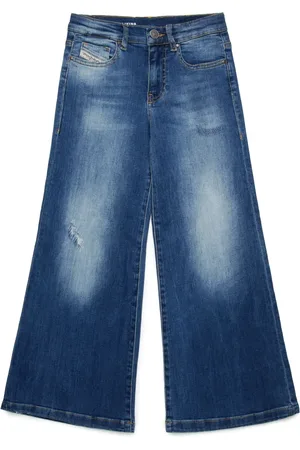 Diesel Jeans met wijde pijpen